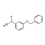 2-[3-(苄氧基)苯基]-2-氟乙腈