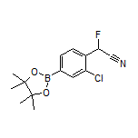 3-氯-4-(氰基氟甲基)苯硼酸频哪醇酯