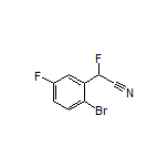 2-(2-溴-5-氟苯基)-2-氟乙腈