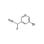 2-(5-溴吡啶-3-基)-2-氟乙腈