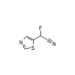 2-氟-2-(噻唑-5-基)乙腈