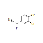 2-(4-溴-3-氯苯基)-2-氟乙腈