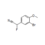2-(3-溴-4-甲氧基苯基)-2-氟乙腈