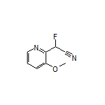 2-氟-2-(3-甲氧基吡啶-2-基)乙腈