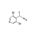 2-(3,5-二溴吡啶-4-基)-2-氟乙腈