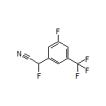2-氟-2-[3-氟-5-(三氟甲基)苯基]乙腈
