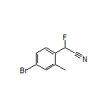 2-(4-溴-2-甲基苯基)-2-氟乙腈