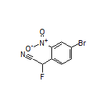 2-(4-溴-2-硝基苯基)-2-氟乙腈