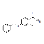 2-[4-(苄氧基)-2-甲基苯基]-2-氟乙腈