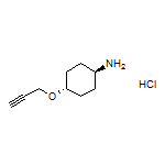(1r,4r)-4-(丙-2-炔-1-基氧基)环己烷-1-胺盐酸盐