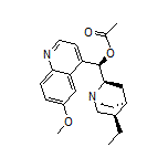乙酸[(R)-((1S,2R,4S,5R)-5-乙基喹宁啶-2-基)(6-甲氧基喹啉-4-基)甲基]酯