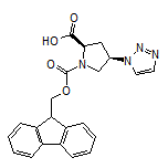 (2R,4R)-1-Fmoc-4-(1H-1,2,3-三唑-1-基)吡咯烷-2-甲酸