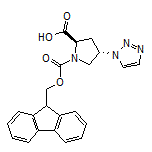 (2R,4S)-1-Fmoc-4-(1H-1,2,3-三唑-1-基)吡咯烷-2-甲酸