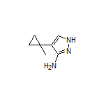 4-(1-甲基环丙基)-1H-吡唑-3-胺