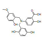 5-((2,5-二羟基苄基)(2-羟基-5-甲氧基苄基)氨基)-2-羟基苯甲酸