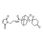 N-(2-(2,5-二氧代-2,5-二氢-1H-吡咯-1-基)乙基)-4''-氧代二螺[金刚烷-2,3'-[1,2,4]三氧杂环戊烷-5',1''-环己烷]-5-甲酰胺
