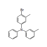 4-溴-3-甲基-N-苯基-N-(邻甲苯基)苯胺