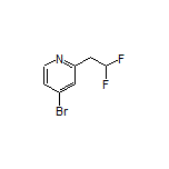 4-溴-2-(2,2-二氟乙基)吡啶