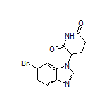 3-(6-溴-1H-苯并[d]咪唑-1-基)哌啶-2,6-二酮