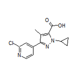 3-(2-氯吡啶-4-基)-1-环丙基-4-甲基-1H-吡唑-5-甲酸