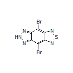 4,8-二溴-6-氢-1,2,5-噻二唑并[3,4-f]苯并三唑