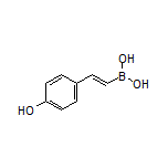 (E)-(4-羟基苯乙烯基)硼酸