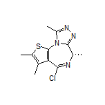 (S)-4-氯-2,3,6,9-四甲基-6H-噻吩并[3,2-f][1,2,4]三唑并[4,3-a][1,4]二氮杂卓