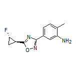 5-(5-((1R,2S)-2-氟环丙基)-1,2,4-噁二唑-3-基)-2-甲基苯胺