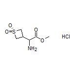 2-氨基-2-(1,1-二氧代-1λ6-硫杂环丁烷-3-基)乙酸甲酯盐酸盐