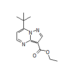 7-(叔丁基)吡唑并[1,5-a]嘧啶-3-甲酸乙酯