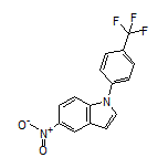 5-硝基-1-[4-(三氟甲基)苯基]吲哚