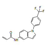 N-[1-[4-(三氟甲基)苯基]吲哚-5-基]丙烯酰胺