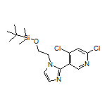 5-(4-(2-((叔丁基二甲基硅基)氧基)乙基)-1H-咪唑-2-基)-2,4-二氯吡啶
