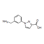 1-(3-(氨甲基)苯基)-1H-吡唑-3-甲酸