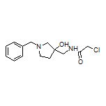 N-((1-苄基-3-羟基吡咯烷-3-基)甲基)-2-氯乙酰胺