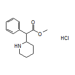 2-苯基-2-(2-哌啶基)乙酸甲酯盐酸盐