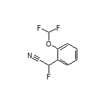 2-(2-(二氟甲氧基)苯基)-2-氟乙腈