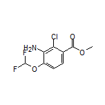 3-氨基-2-氯-4-(二氟甲氧基)苯甲酸甲酯