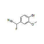 2-(4-溴-3-甲氧基苯基)-2-氟乙腈