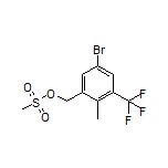 甲磺酸[5-溴-2-甲基-3-(三氟甲基)苄基]酯