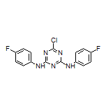 6-氯-N2,N4-双(4-氟苯基)-1,3,5-三嗪-2,4-二胺