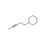 戊-3-炔-1-基环己烷