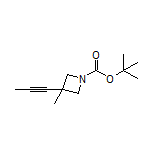 1-Boc-3-甲基-3-(丙-1-炔-1-基)氮杂环丁烷