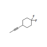 1,1-二氟-4-(丙-1-炔-1-基)环己烷