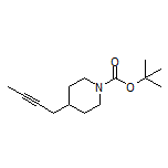 1-Boc-4-(丁-2-炔-1-基)哌啶