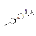 1-Boc-4-(4-(丙-1-炔-1-基)苯基)哌嗪