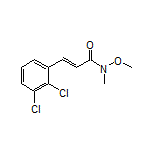 (E)-3-(2,3-二氯苯基)-N-甲氧基-N-甲基丙烯酰胺