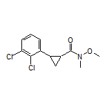 2-(2,3-二氯苯基)-N-甲氧基-N-甲基环丙烷-1-甲酰胺