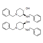 反式-1-苄基-3-(苄基氨基)哌啶-4-醇
