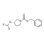 (S)-1-Cbz-3-(二氟甲氧基)吡咯烷